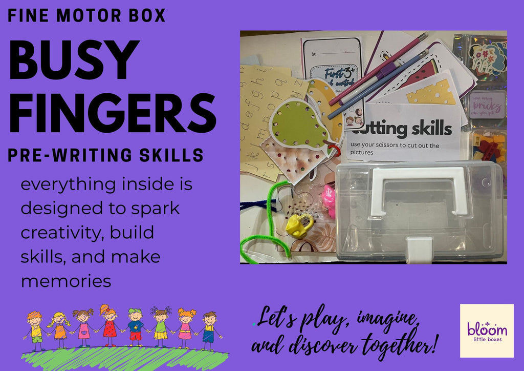 Busy Fingers Fine Motor Box