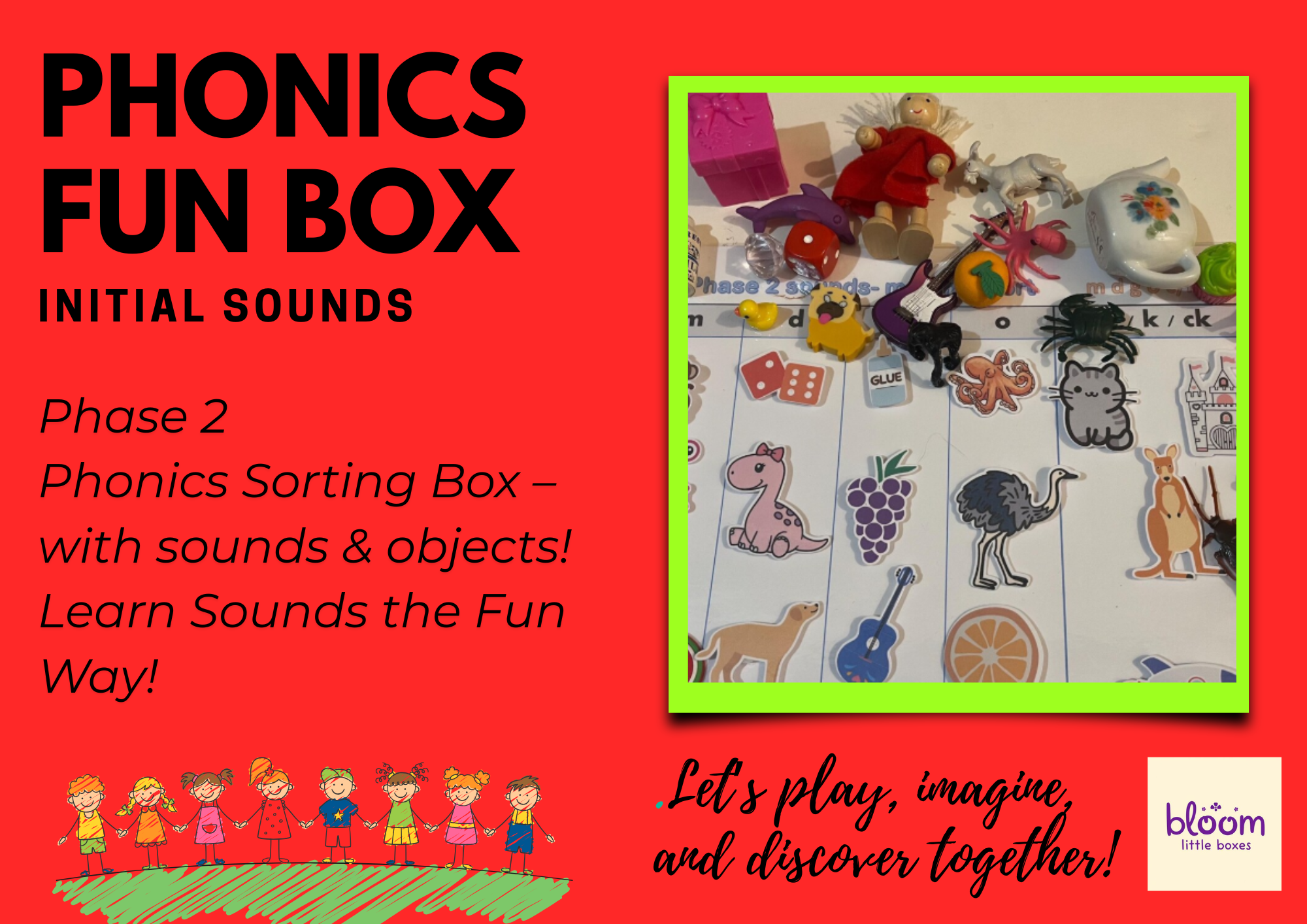Phonics Fun Box Phase 2 Initial Sounds