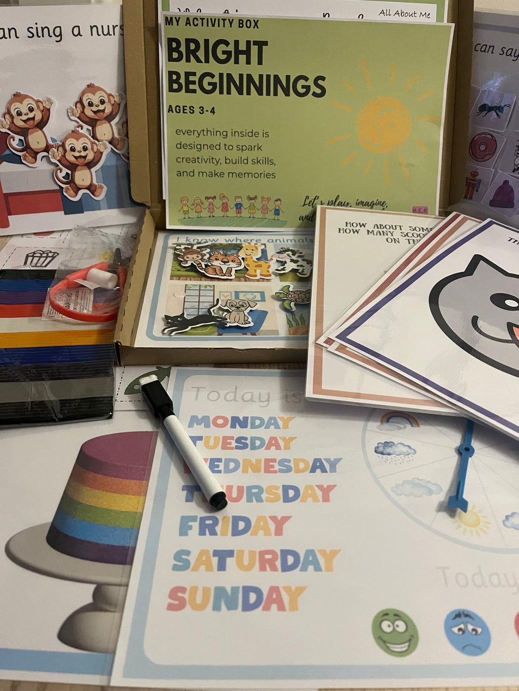 Bright Beginnings Box Ages 3-4