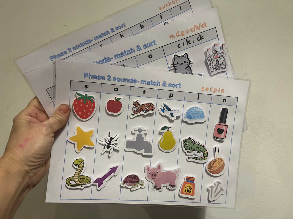 Phonics Fun Box Phase 2 Initial Sounds