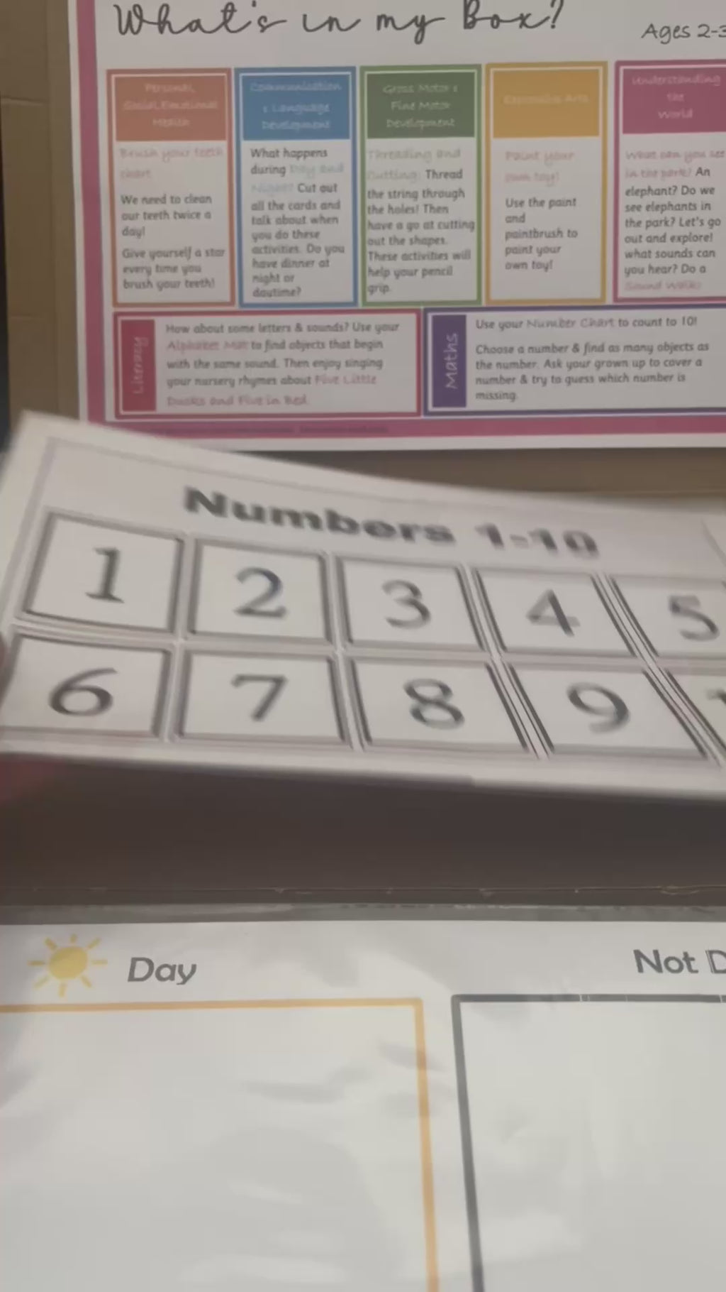 Mini Minds Activity Box Ages 2-3